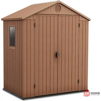 Image 1 of Keter Градинска барака Keter Darwin, имитация на дърво 121x190 см