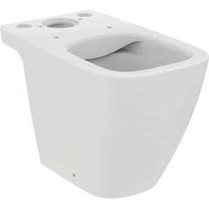 Ideal Standard i. life S Компактна тоалетна чиния без ръб, лъскаво бяла (T459601)