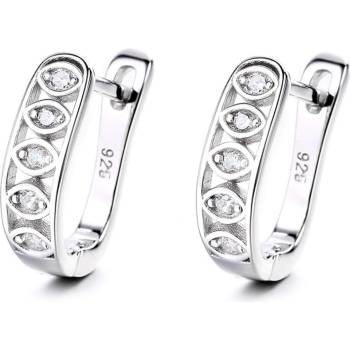 Silenti Jewelry Сребърни обеци "Универсалност