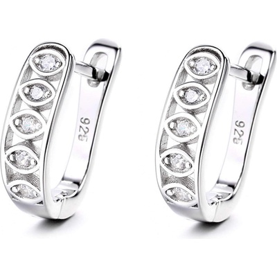 Silenti Jewelry Сребърни обеци "Универсалност