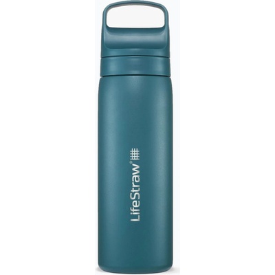 LifeStraw Go 2.0 Steel lagúna teal 500 ml