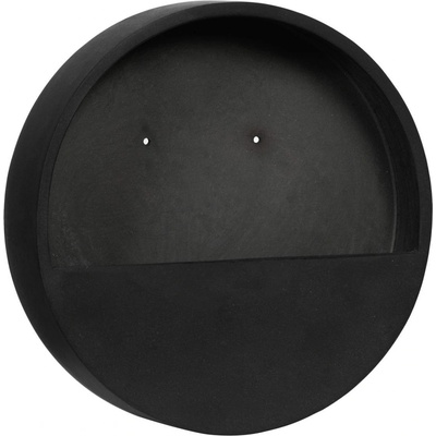 Pottery Pots Závěsný květináč Wally M 10 cm černý