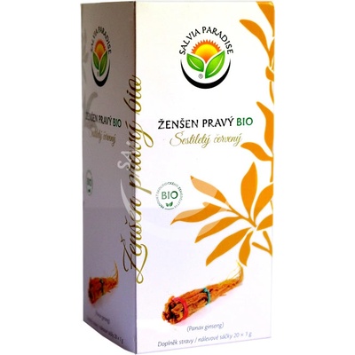 Salvia Paradise Ženšen pravý červený 6 letý n. s. Bio 20 x 1 g