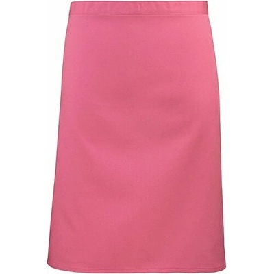 Premier Workwear Pracovní zástěra středně dlouhá PR151 Fuchsia Pantone 219 70x50cm