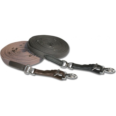 Waldhausen Lonžovací otěž Černá