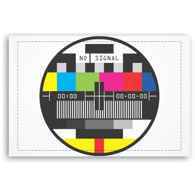 Fotoobraz 60x40 cm malý No signal