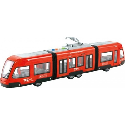 Alltoys Tramvaj na setrvačník červená 1:16