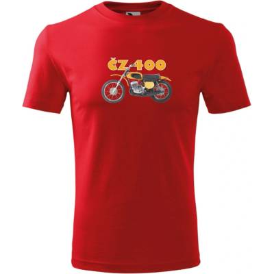 Tričko CZ 175 400 červená