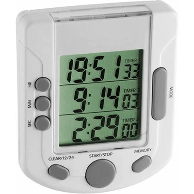 38.2020 TFA 3-TIMER Digitální trojitý časovač, bílý