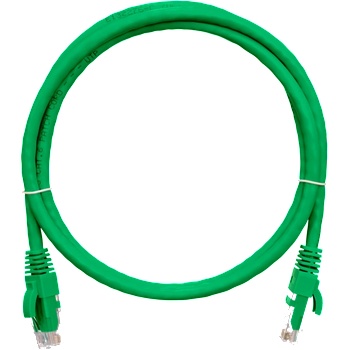NIKOMAX CAT6A S-FTP Patch кабел 10m зелен, мрежови кабели (NMC-PC4SA55B-100-GN)