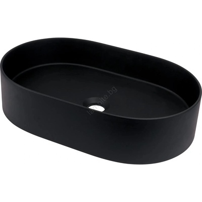 Deante Silia 55x35 cm black (CQS_NU6S)