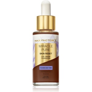 MAX Factor Miracle Pure Skin Reset Серум фон дьо тен цвят 110-120 Deep Cool 30ml
