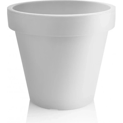 PLASTKON květináč Metro Twist'n'Roll 39 cm bílý