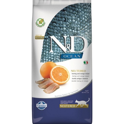 N&D OCEAN CAT NEUTERED Adult Herring & Orange 5 kg