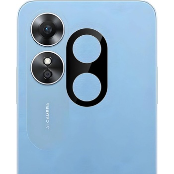 Techsuit защитно стъкло за камерата за Oppo A17 - Черен KP27066 (27066)