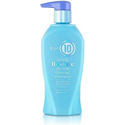 It’s a 10 It’s a 10 Scalp Restore Miracle Charcoal шампоан за чист скалп и свежа коса 295, 7 мл