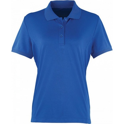 Premier Workwear Prodloužená Coolchecker Piqué Royal ca. Pantone 286