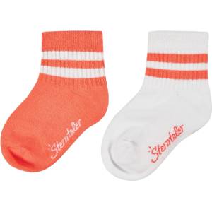 Sterntaler Детски спортни чорапи Sterntaler Kids' Short Socks DP Coolmax Ribbed Sports socks - Leuchtorange - размер 31-34 (EU) (201-9299-0315)