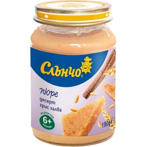Слънчо Десерт Слънчо - Грис халва, 190 g (4136) - baby