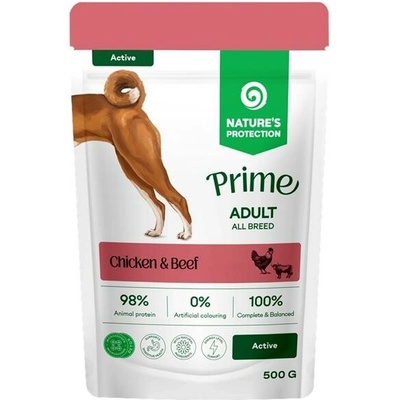 Nature's Protection Prime Dog Active Chicken/Beef 500 g