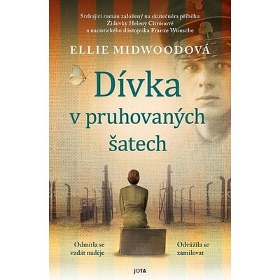 Dívka v pruhovaných šatech