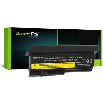 Green Cell Батерия за лаптоп IBM Lenovo ThinkPad X200 X201 X201i 42T4534 10.8V 6600mAh GREEN CELL (GC-LENOVO-X200-LE22)