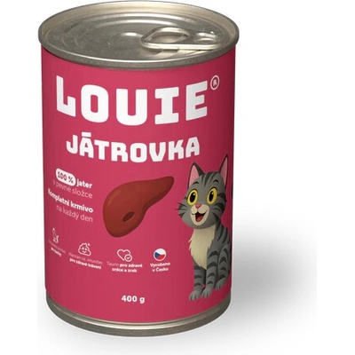 Louie Cat pečeňovka s prebiotiky 400 g