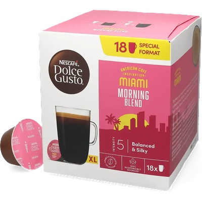 NESCAFÉ | Miami Morning Blend - 18 капсули за Nescafé® Dolce Gusto