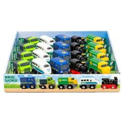 BRIO Mini Trains & Vehicles, Rozmanité, 3 rok/roky, Vícebarevný