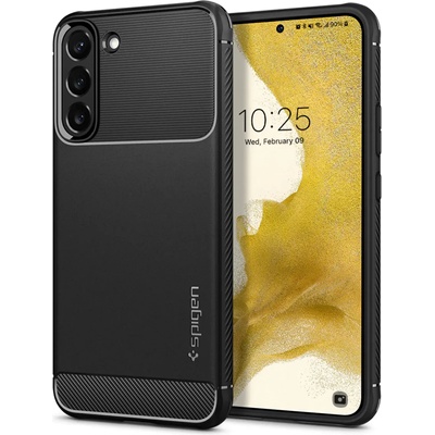 Spigen Гръб Spigen Rugged Armor за Samsung Galaxy S22 Plus - Черен