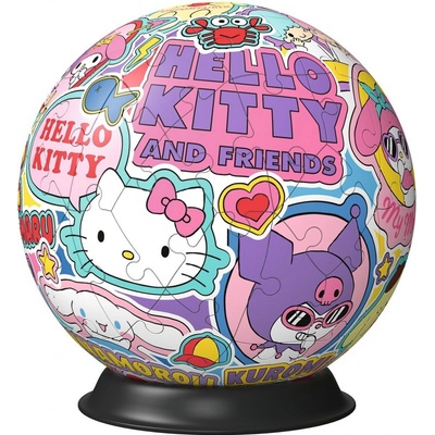 RAVENSBURGER 3D Puzzleball Hello Kitty 72 ks