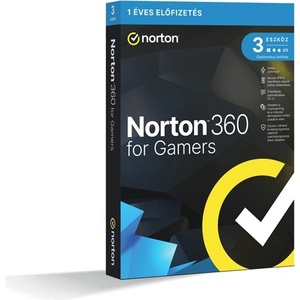 Symantec SW Norton 360 Gamer - 21418946 - 50GB BG 1 потребител, 3 устройства/1 година, в кутия (21418946)