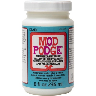 Mod Podge Dishwasher Safe - Lepidlo, lak a finiš bezpečný pro myčku 236 ml – Zboží Dáma