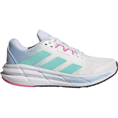 adidas Dámska bežecká obuv QUESTAR 3 W biela svetlomodrá tyrkysová