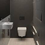 Ideal Standard Atelier Extra стенен умивалник 45 см матово бял с отвор за смесител и десен преливник (T3734V1)