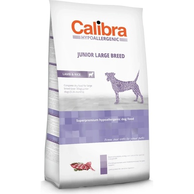 Calibra Dog Junior Large Breed Lamb & Rice 15 kg