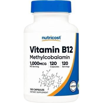 Nutricost Vitamin B12 Methylcobalamine 1000 mcg [120 капсули]