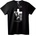 NOONEBRAND Тениска с кръст и прошка - 2XL, Black