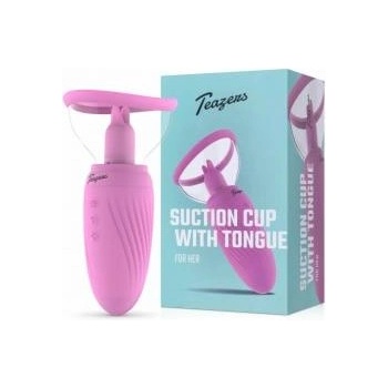 Boss of Toys Teazers Suction Cup Intimate Stimulator with Dual Vibration Modes Pink