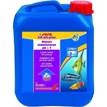 Sera pH / kH - plus - Препарат за безопасно повишаване на рН и кН на водата, 5000 мл