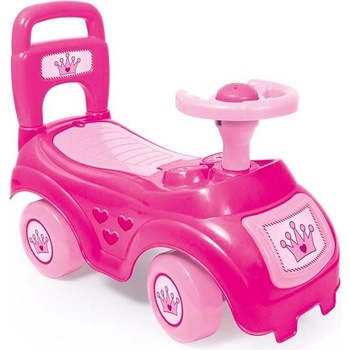 DOLU auto růžové s opěradlem