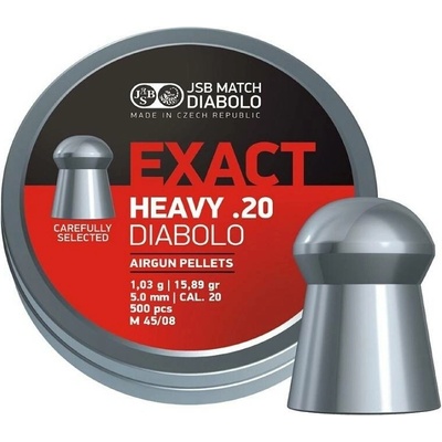 Diabolo Exact Heavy .20 - 1,030 g / 5,100 mm / 500 kusů diabolek