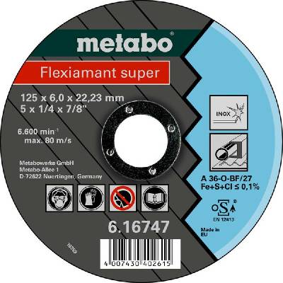 Metabo Flexiamant super brusný kotouč 125 x 22.23 mm 616747000 25 ks