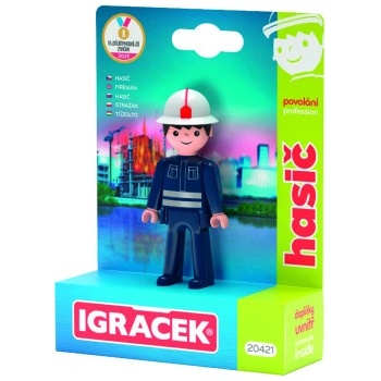 Efko IGRÁČEK Hasič set s doplňky v krabičce
