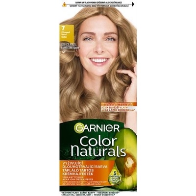 Garnier Color Naturals permanentná farba na vlasy 7 Prirodzená blond 60 +40 +12 ml
