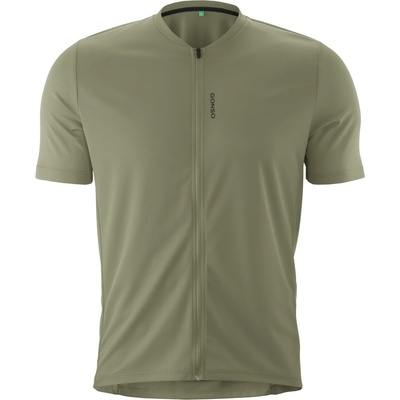 Gonso Мъжка фланелка с къс ръкав за колоездене Gonso Sitivo Jersey Green Cycling jersey - Avery Fern - размер M (056-4109-0112)