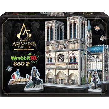 Wrebbit - Puzzle Assassin's Creed Unity Notre-Dame - 850 piese