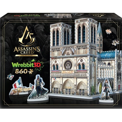 Wrebbit - Puzzle Assassin's Creed Unity Notre-Dame - 850 piese