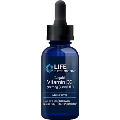 Life Extension Liquid Vitamin D3 | Flavored [29.57 мл] Мента
