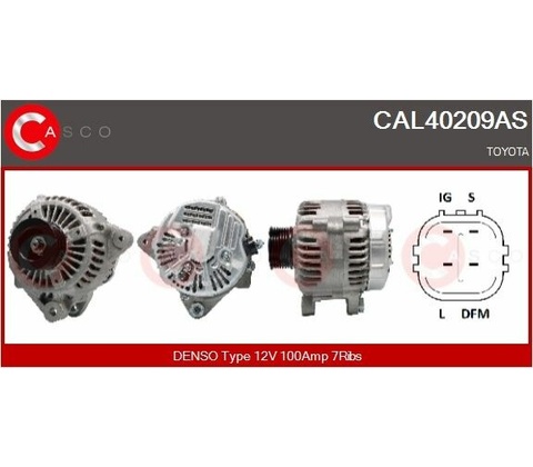 generátor CASCO CAL40209AS